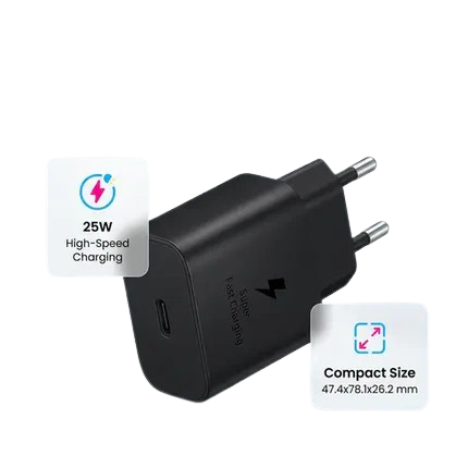Samsung EP-T2510 25W 2 Pin Low Standby Power Adapter