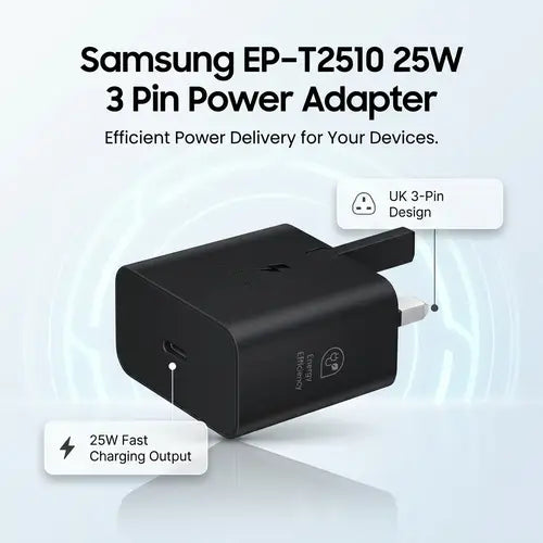 Samsung EP-T2510 25W 3 Pin Low Standby Power Adapter